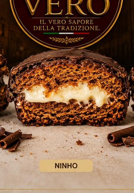 Pão de mel Leitinho recheio ninho Vero